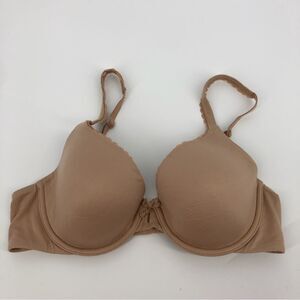 Victorias Secret Body by Victoria Lined Perfect Coverage‎ Bra 34C Tan Beige